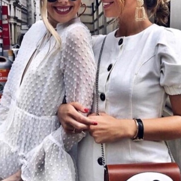 Zara Dresses & Skirts - NEW Zara Linen Button Down Dress XL L